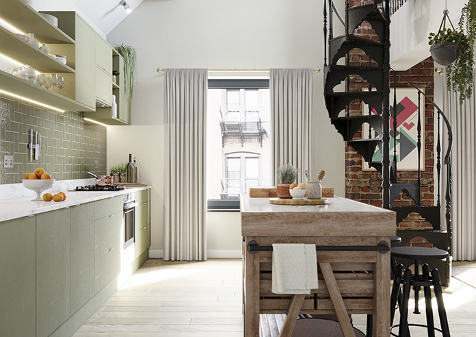 Laura Ashley Swanson, Natural - Made to Measure Curtains - Image 3
